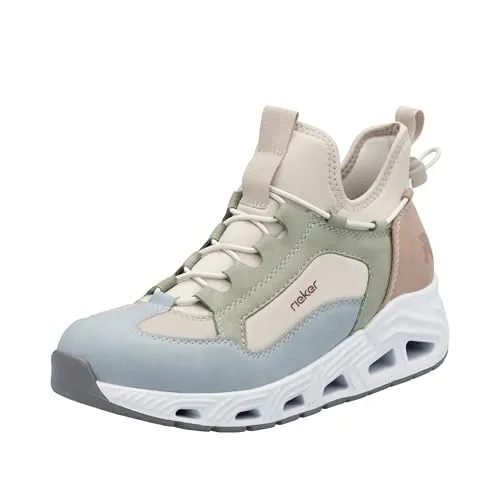 Rieker N5254-90 Komfortschuhe in beige von Rieker