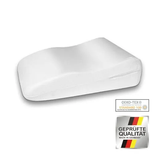 Ersatzbezug für Venenkissen -MEDIPROF- Das Original Beinhochlagerungskissen 75 x 50 x 20 cm, waschbarer Bezug