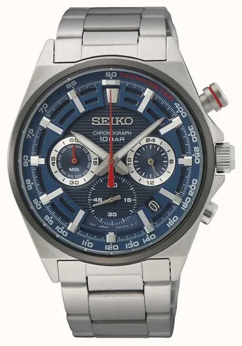 Seiko Herren Chronograph SPORTS Uhr 41mm SSB407P1 von Seiko