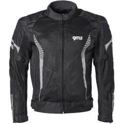GMS-Moto Samu, Textiljacke - Schwarz - 3XL von GMS