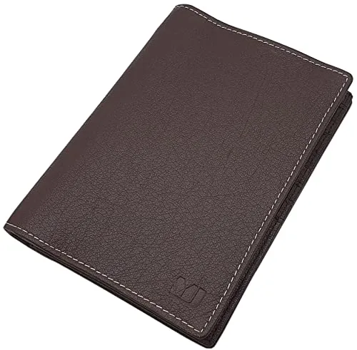 myledershop Große Büffelleder Herren Brieftasche/Geldbörse/Geldbeutel/Portemonnaie/Portmonaise/Geldtasche/Portmonee MJ-Design-Germany mit RFID & NFC Schutz (Braun)