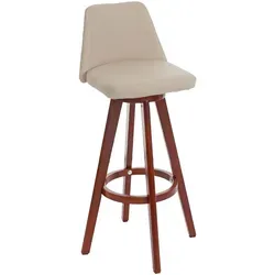 HHG Barhocker 569 – Drehbarer Barstuhl in Creme