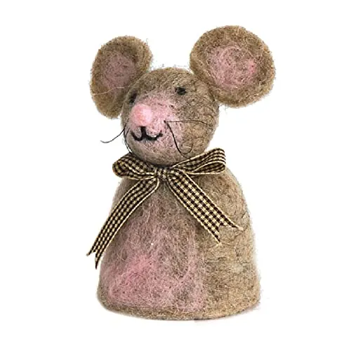 Baden 2131271 Eierwärmer Motiv Maus aus Filz Einheitsgröße