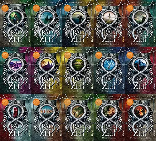 Produktbild Das Rad der Zeit: 15 Bände + 1 exklusives Postkartenset