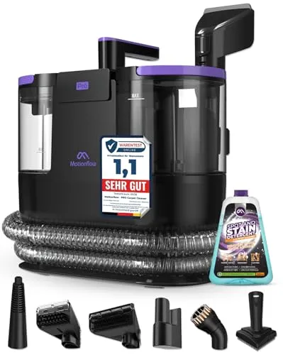 Motionflow PRO Teppichreiniger Waschsauger mit Dampffunktion – 1700W
