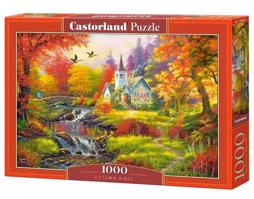 Puzzle 1000 elementów. Jesienne wibracje Castorland 5904438104994