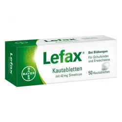Lefax 50 ST Kautabletten von Bayer