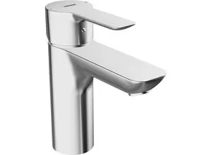 Hansa Waschtisch Armatur Hansaligna 06082203 - Elegante Chrom-Armatur - Waschtischarmatur Hansaligna 06082203 mit verbessertem Kalkschutz durch HONEYCOMB® Struktur, ideal für modernes Bad, schnelle Montage dank Rapid-System.