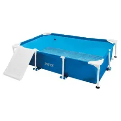 Intex Hundepool Set mit Filterpumpe und Rampe von Intex