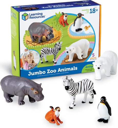 Learning Resources Jumbo Zoo Tiere