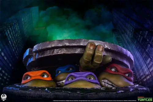TMNT Underground 1:1 Maßstabs Diorama Figur 99882