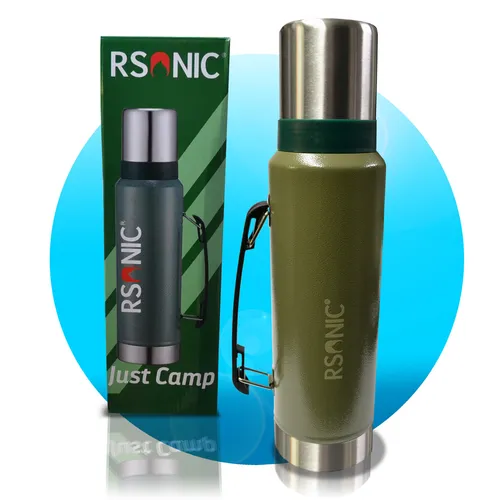 Thermosflasche Edelstahl 1,2L Thermoskanne Isolierflasche Trinkflasche