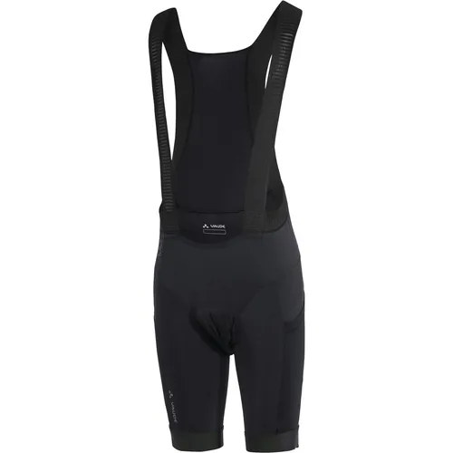 Vaude Herren Kuro II Bib kurz XXL Schwarz - Bequeme Rennradhose mit Hosenträgern und atmungsaktiven Netzeinsätzen, ideal für lange Fahrten und hohen Komfort.
