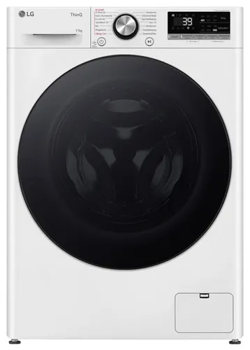 LG Waschmaschine F6WR701Y - Energieeffizienzklasse A, 11 kg Fassungsvermögen, 1600 U/min - Waschmaschine mit 11 kg Fassungsvermögen, energieeffizient mit A-Klasse und 1600 U/min Schleuderdrehzahl. Profitieren Sie von 100€ Cashback nach Registrierung!