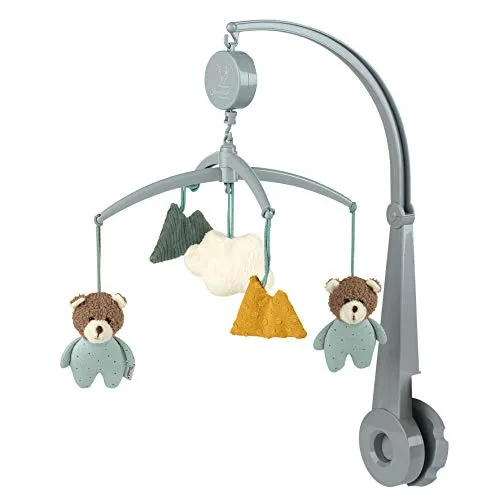 Sterntaler Mobile Bär Ben - Niedliches Babyspielzeug mit abnehmbaren Figuren und beruhigender Melodie. Ideal für Babys ab der Geburt – fördert das Entdecken und Einschlafen.