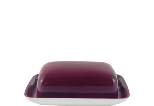 KAHLA Butterdose eckig, Pronto Colore, Porzellan, (2-tlg), Made in Germany