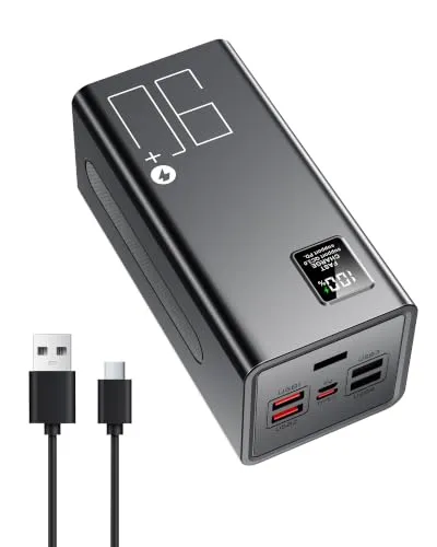 Flowhole 90000mAh Power Bank mit Schnellladung & LED Display