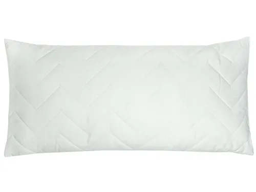 ZOLLNER Kopfkissen 40x80 cm - Hochwertiges Seitenschläferkissen mit 100% Silikonisierten Polyesterhohlfaserbällchen, waschbar bis 95 °C für einfache Pflege und langlebigen Komfort.