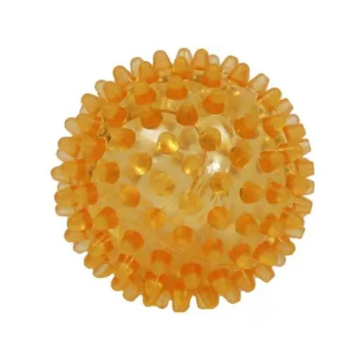 IGELBALL 6 cm orange transparent 1 St