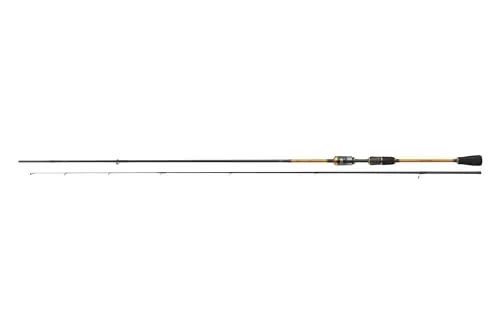 DAIWA Presso Trout Spin 652UL - UL Spinn-Angelrute für Forellen - Angelrute mit 1,90m Länge und einem Wurfgewicht von 0,5-5g, ideal für präzises Angeln auf Forellen, leicht und transportabel mit nur 102cm Länge.