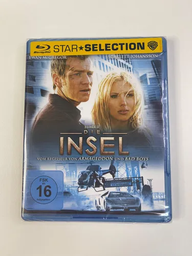 Die Insel [Blu-ray] - Packender Sci-Fi-Thriller, freigegeben ab 16 Jahren, der das Publikum mit einer fesselnden Story und beeindruckenden visuellen Effekten begeistert.