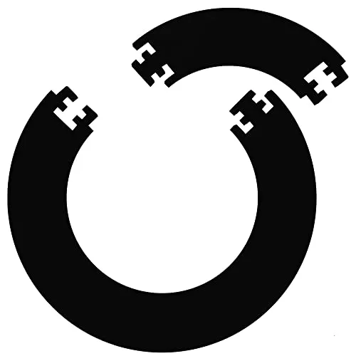 Designa Darts SU077 - Dartscheiben-Umrandung - Koffer, Beutel & Kleintaschen für Darts - Leichte und langlebige Dartscheiben-Einfassung, ideal für Heimgebrauch und Reisen, einfach zu verstauen.