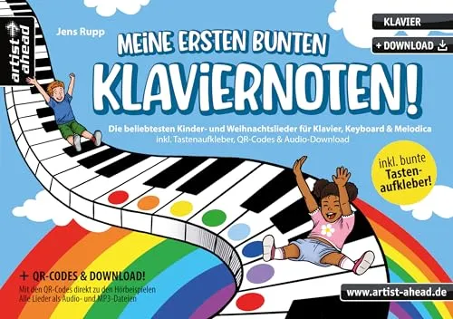 Meine ersten bunten Klaviernoten! von artist ahead Musikverlag