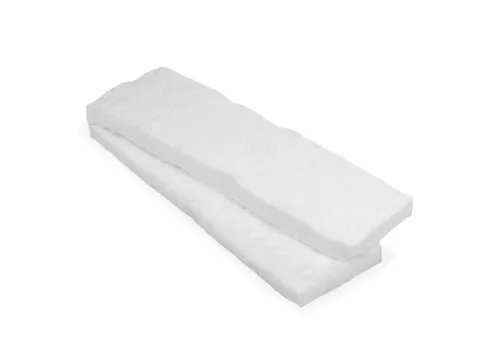 Moritz Leerdose 2 x Keramikschwämme Wolle 30 x 10 x 1,3 cm, Kaminzubehör Ethanolkamin Watte Schwamm Wolle