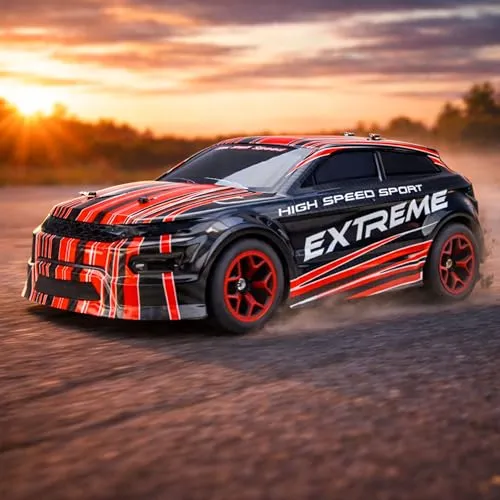 RC Ferngesteuerter Off-Road Rallye Auto mit Fernsteuerung u. Akku, Monster-Truck, Truggy, Gelände Fahrzeug im Modell Maßstab 1:18, RTR Crawler f. Kinder in jungen Jahren u. Erwachsene, Buggy Modellbau