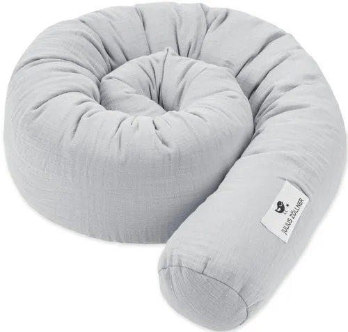 Julius Zöllner Nestchenschlange Musselin, grau von Julius Zöllner