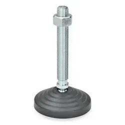 GELENKFUSS MIT MUTTER, MIT GUMMIAUFLAGE von Ganter