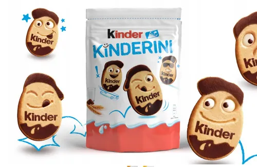Ferrero Kinder Kinderini, Kekse, 250g Beutel 13,96€/1kg