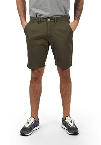 Blend Pierre Herren Chino Shorts Bermuda Kurze Hose mit Stretchanteil, Größe:XXL, Farbe:Dusty Green (70595)