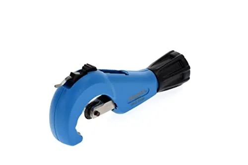 GEDORE Rohrabschneider 2180 4, 2964074, Ø 3-45 mm - Schraubwerkzeuge - Präziser Rohrabschneider für Edelstahlrohre bis 2,5 mm Wandstärke, mit ergonomischem Drehgriff und integriertem Entgrater für effizientes Arbeiten.