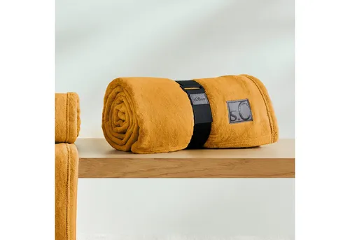 s.Oliver Kuschelsoft Decke 150x200 cm in gelb von s.Oliver