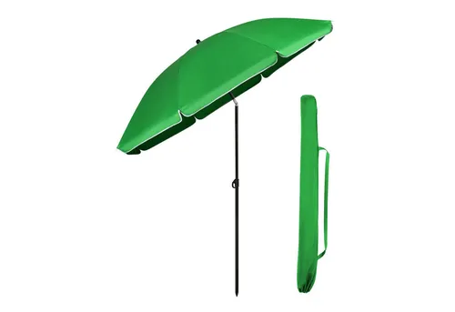 Sekey Sonnenschirm Ø 160 cm – Verstellbarer Balkonschirm mit Tragetasche