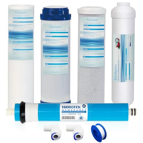 Universal kompatible Umkehrosmose Ersatzfilter Set 50 GPD
