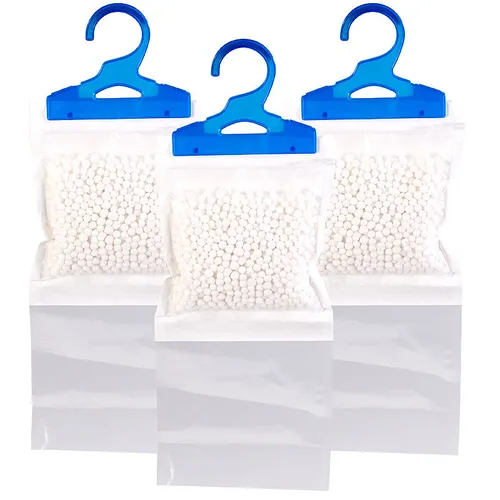 Sichler Haushaltsgeräte Raumentfeuchter: 3er-Set XL-Kleiderschrank-Entfeuchter zum Aufhängen, je bis zu 450 ml (Luftentfeuchter für Schrank, Luftentfeuchter Kleiderschrank, Kleiderbügel)