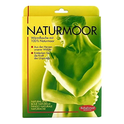 Stock-Fachmann® Naturmoor Nackenwärmer - Wiederverwendbarer Nackenwärmer mit Baumwollbezug. Ideal für Wärme- und Kältetherapie, sorgt für langanhaltende Entspannung bis zu 3 Stunden.