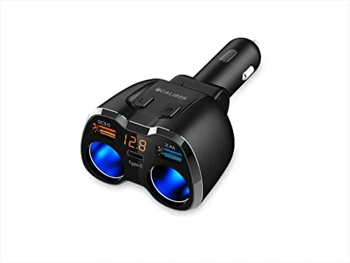 Caliber Auto Ladegerät Zigarette Leichteradapter von Caliber