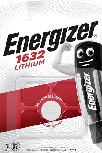 Energizer Knopfzelle CR 1632 3V 1 St. 130 mAh Lithium CR1632