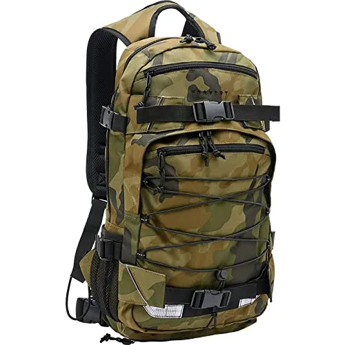 Forvert Louis Allover Backpack - Woodland, OS - Tagesrucksack mit 1 Hauptfach und Laptopfach, ideal für Schule oder Freizeit, in stylischem Woodland-Design.