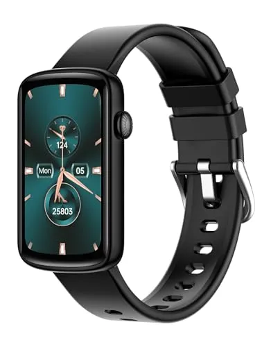 SHANG WING Smartwatch Damen Fitnessuhr Schmal Fitness Tracker Schrittzähler mit Pulsuhr SpO2 Messung Schlafüberwachung Sportuhr Klein Wasserdicht IP68 Sport Uhr für Android iOS Handy