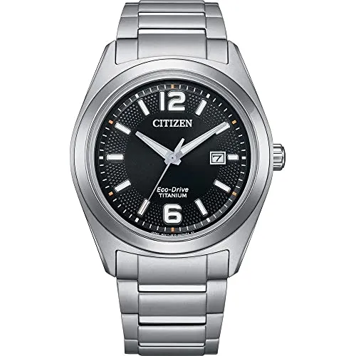 Citizen AW1641-81E Eco-Drive Titanium Herrenuhr 41mm - Elegante Herrenuhr aus Titan mit innovativer Eco-Drive Technologie, die Licht in Energie umwandelt. Wasserdicht bis 5 bar und ideal für den Alltag.