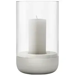Blomus Windlicht -CALMA- M Light Gray in grau von Blomus
