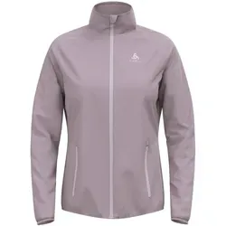 Odlo Damen Essential Light I Atmungsaktive Laufjacke - Gray Ridge, XL EU - Radjacke für Frauen mit winddichtem Schutz und gezielten Belüftungszonen für optimale Atmungsaktivität beim (Trail-) Running.