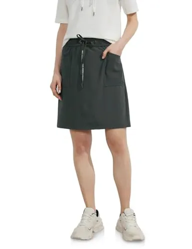 Cecil Damen Knielanger Rock strong khaki XXL