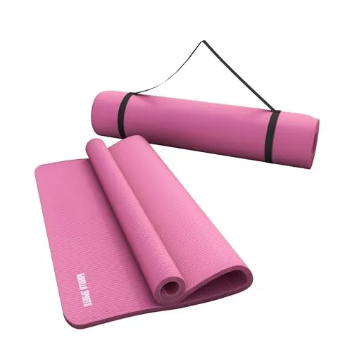 GORILLA SPORTS® Yogamatte in pink von Gorilla Sports