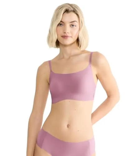 sloggi Women's Zero Feel 2.0 Ultra Bra, Purple, M - Funktionsunterwäsche mit nahtloser Verarbeitung für ultimativen Komfort und Bewegungsfreiheit, ideal für den Alltag.
