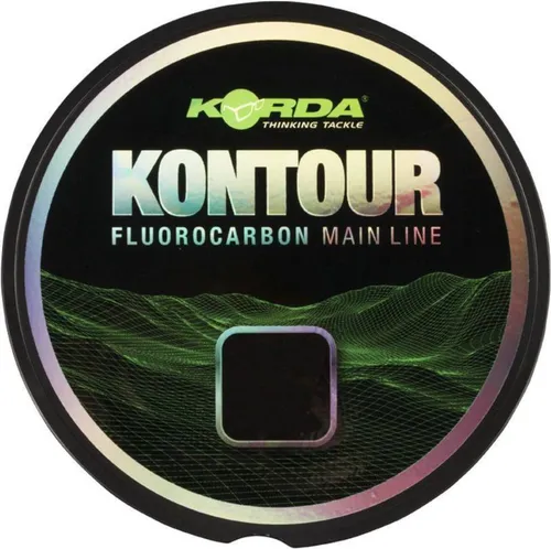 Korda Kontour Fluorcarbon 12lb 0,33 mm 200m - Karpfenangeln - Hochwertige 200m Fluorocarbonschnur von Korda, ideal für Karpfenangeln. Sie sinkt schnell und ist nahezu unsichtbar im Wasser, bietet hohe Abriebfestigkeit für den professionellen Einsatz.